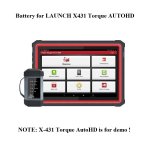 Battery Replacement for LAUNCH X431 Torque AUTOHD Scan Tool